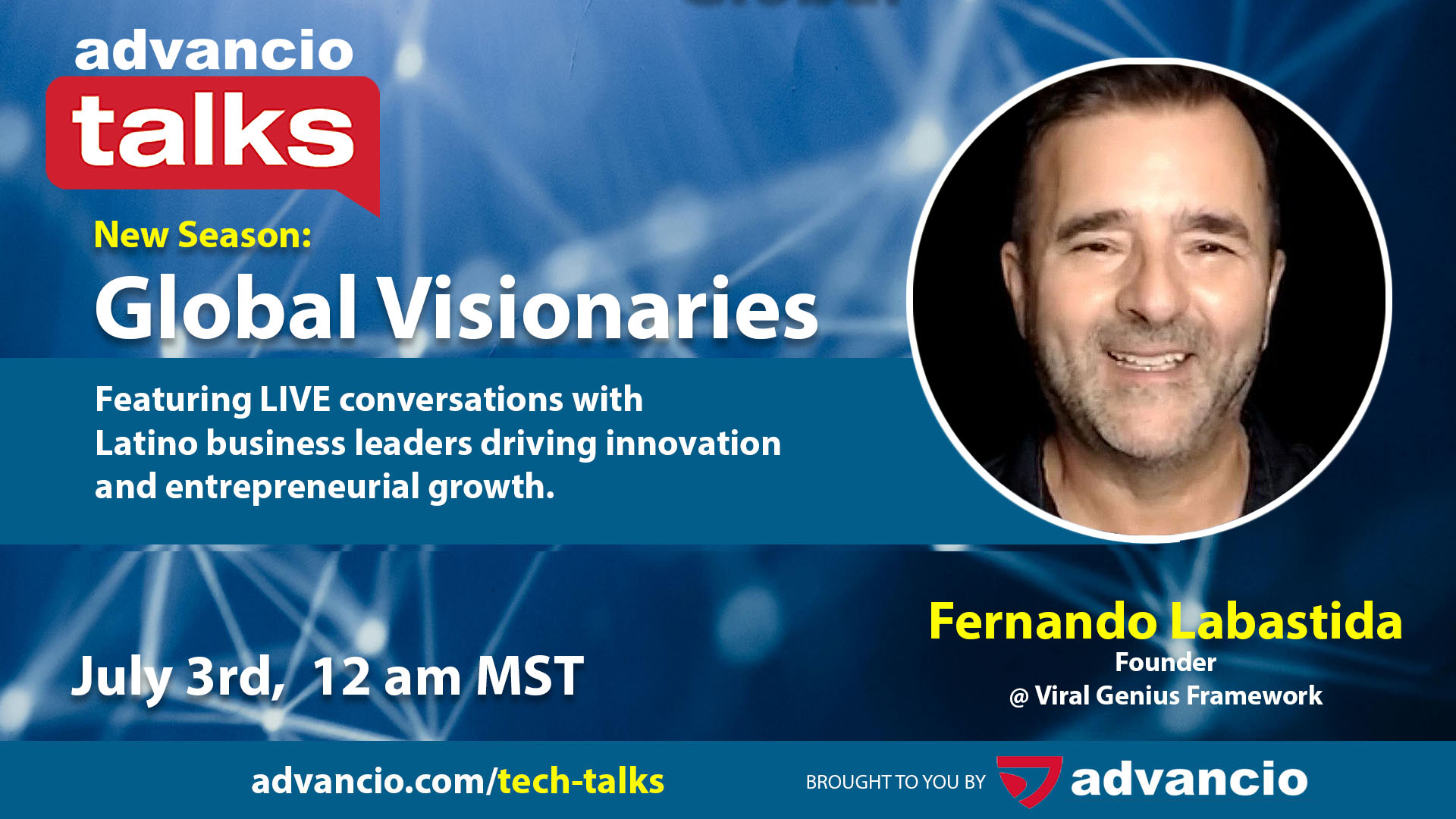 Advancio Talks Season 2 – Episode 4 with Fernando Labastida