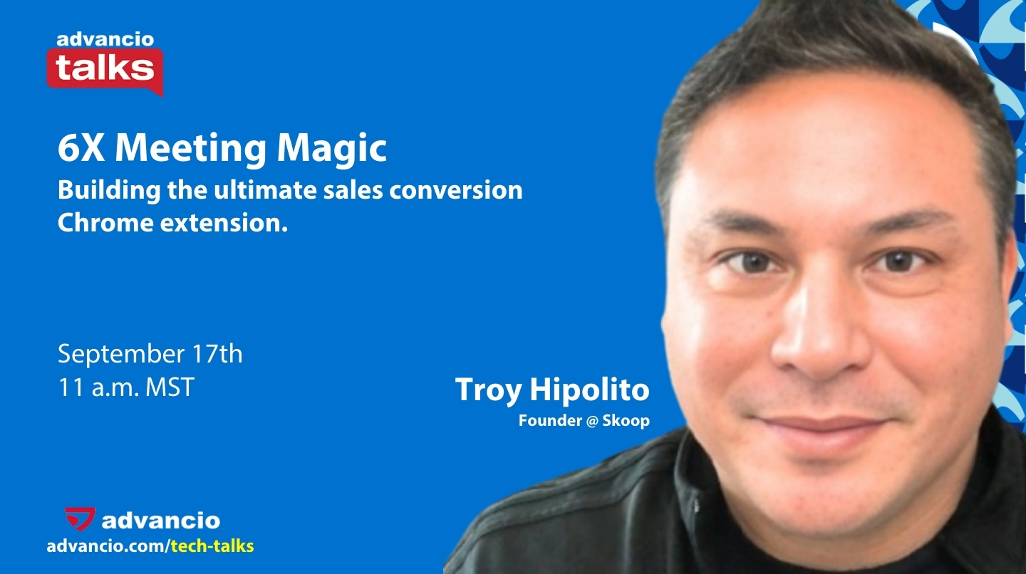 Advancio Talks Season 2 – Episode 14 with Troy Hipolito